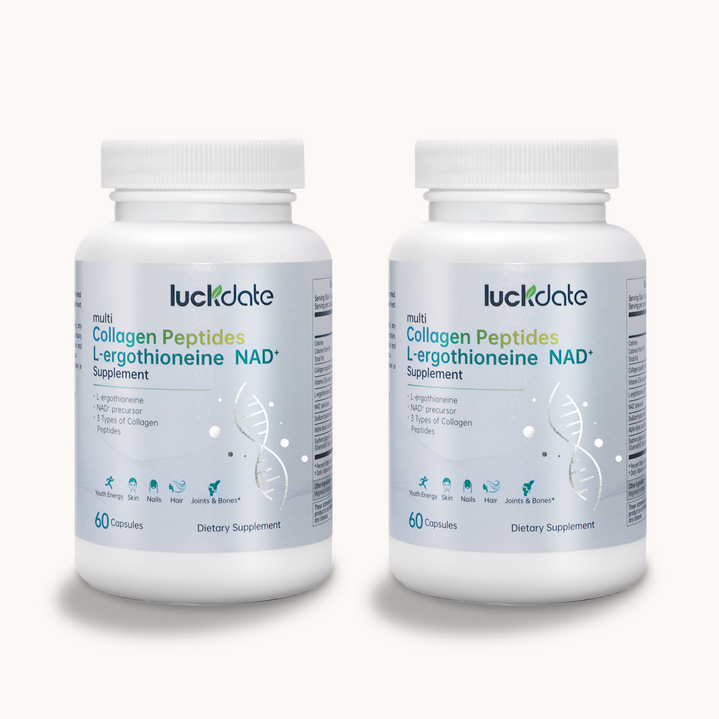 7-in-1 NAD+ Anti-Aging Formula Supplement | LuckDate × OmniHealth