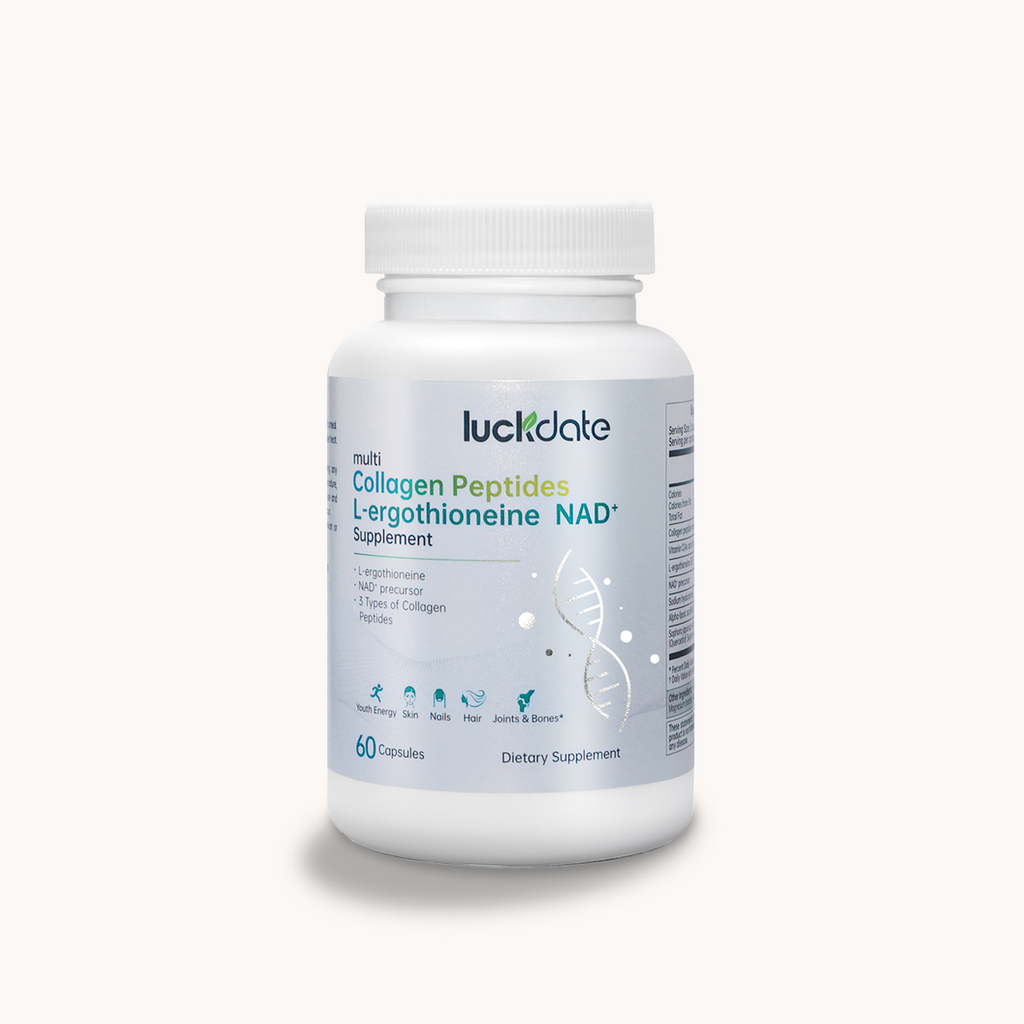 7-in-1 NAD+ Anti-Aging Formula Supplement | LuckDate × OmniHealth