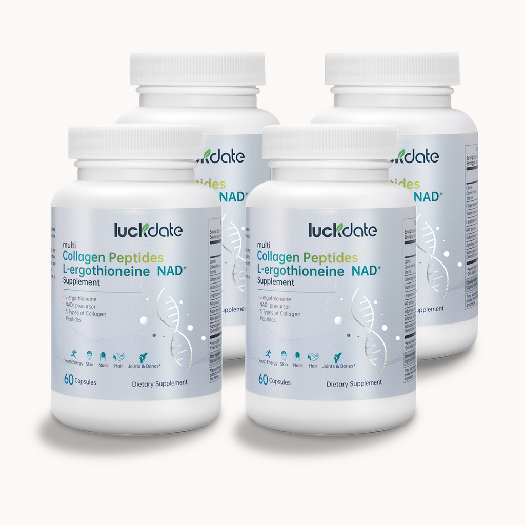 7-in-1 NAD+ Anti-Aging Formula Supplement | LuckDate × OmniHealth